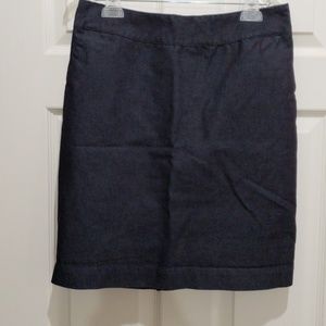 Pocketed Jean looking skirt